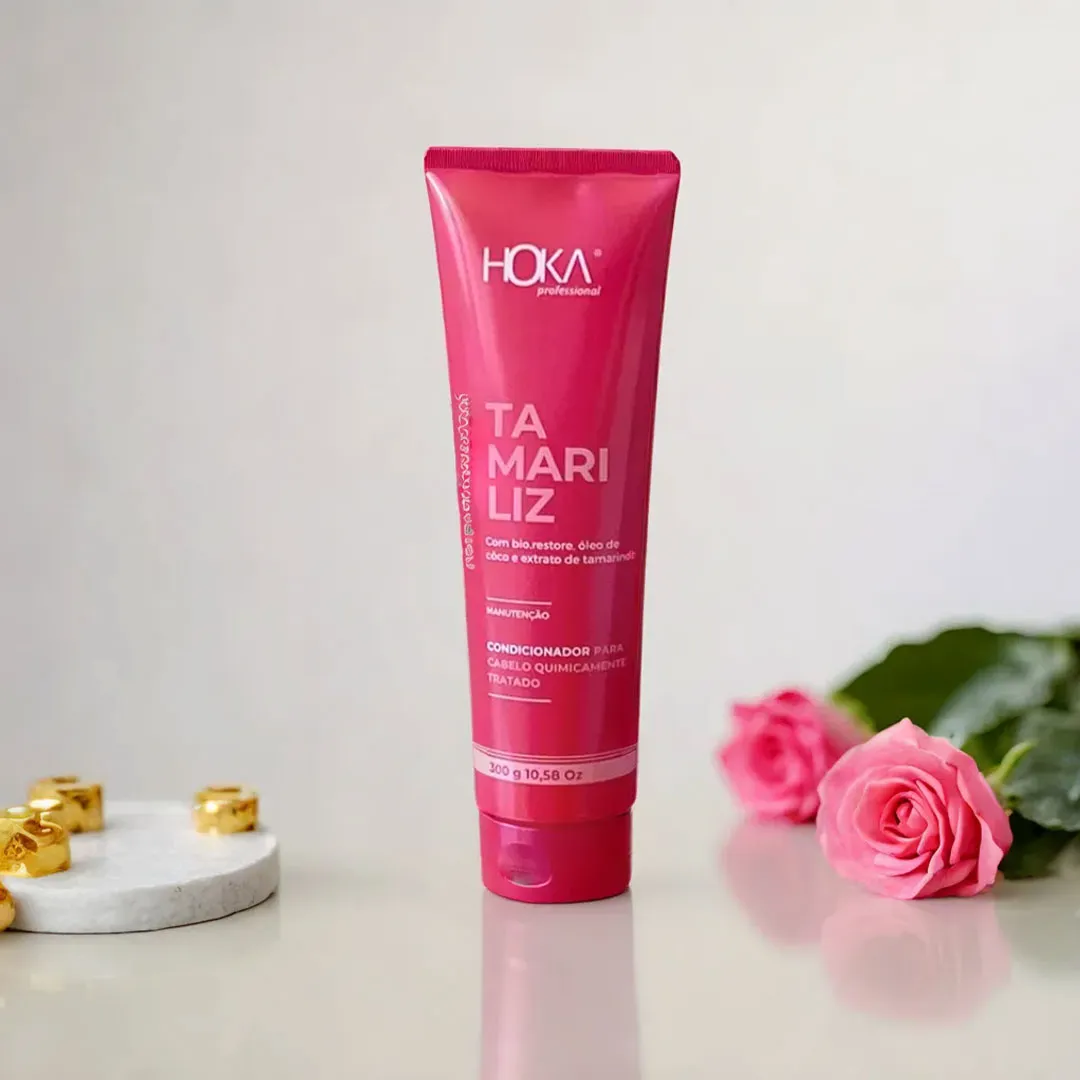 HOKA - Condicionador de Uso Diário Pós Química Antifrizz Tamariliz - Gama Home Care - 300g