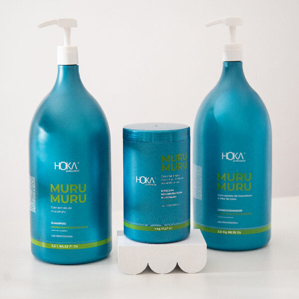 HOKA - Kit Hidratante Murumuru - Gama Profissional