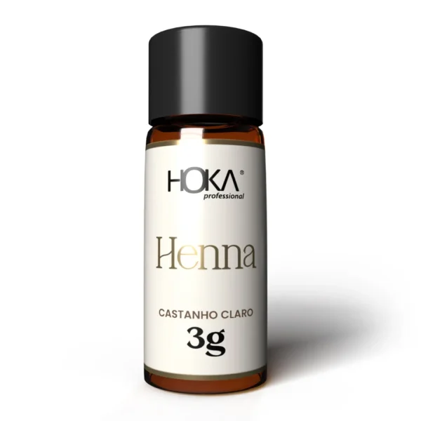 HOKA - Henna Para Sobrancelha Castanho Claro - 3g
