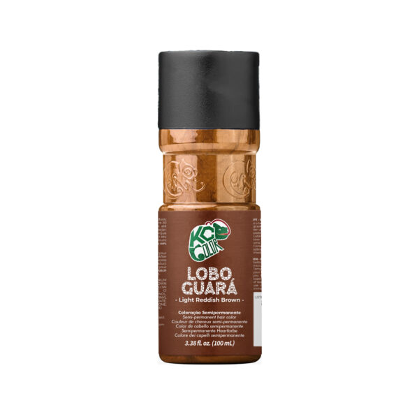 KC Color - Máscara Pigmentante Semi-Permanente, Lobo Guará, Ruivo Amadeirado Cedro 100ml